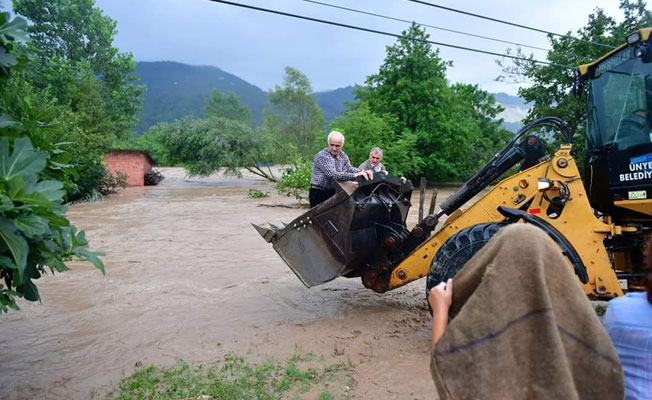 Ordu da sel felaketi Karadeniz Sahil Yolu nde köprü çöktü Eurovizyon