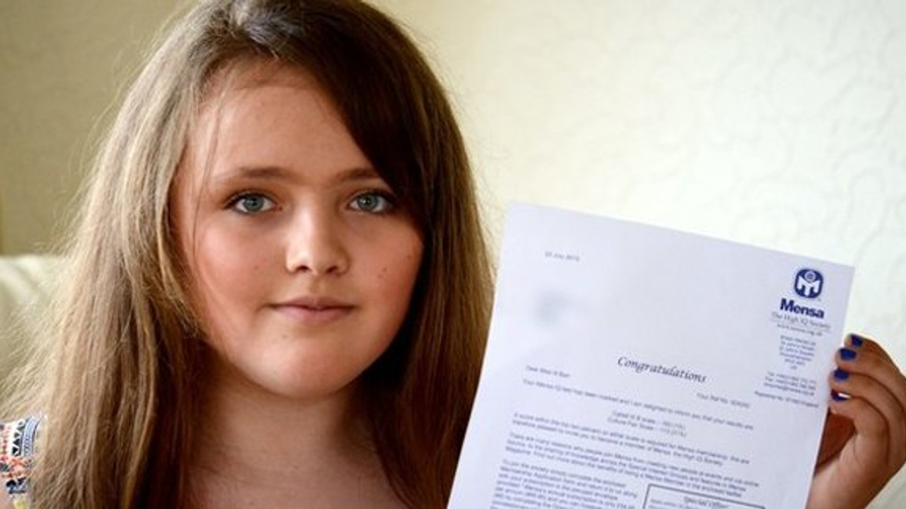 Nicole Barr, Einstein’dan daha zeki çıktı