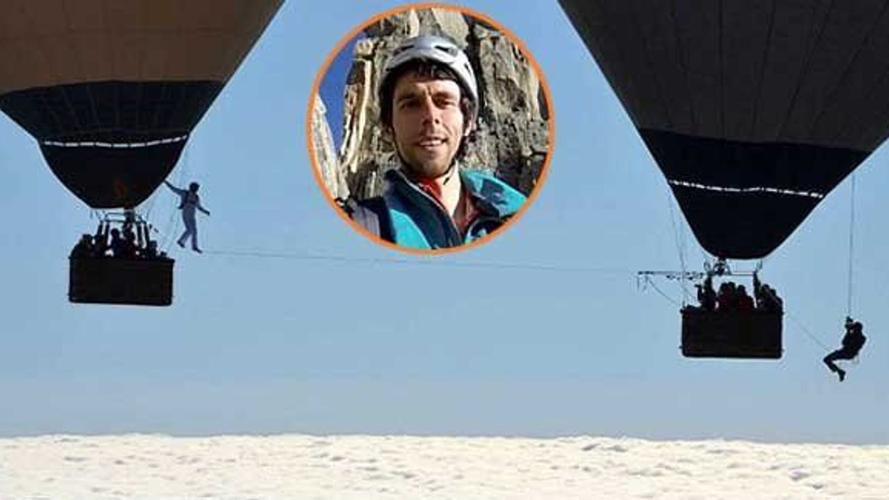 Ünlü ip cambazı 30 metreden düşüp öldü