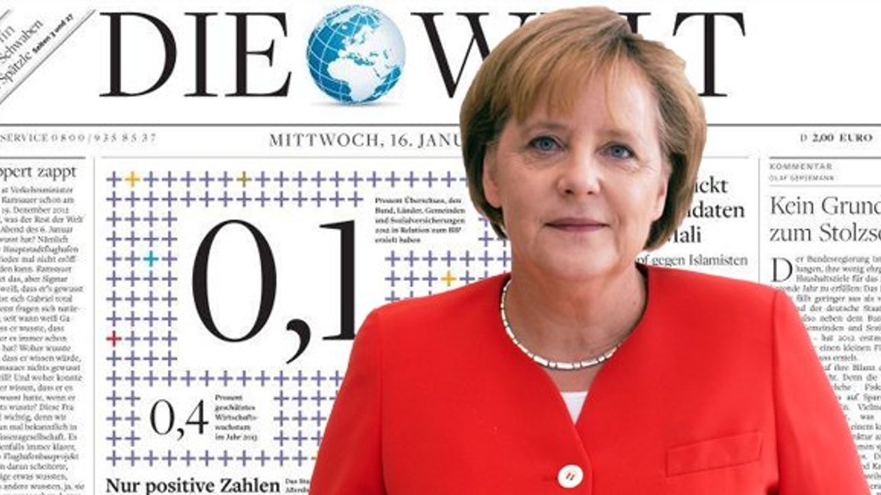 Alman Gazetesinden Flaş Merkel İddiası