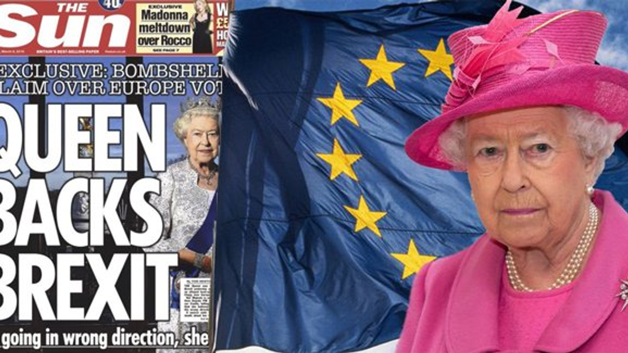 Kraliçe Elizabeth'in AB tavrı tartışılıyor