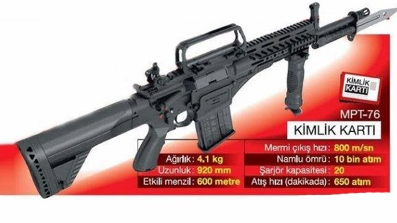 Milli Piyade Tüfeğinin seri üretimine başlandı