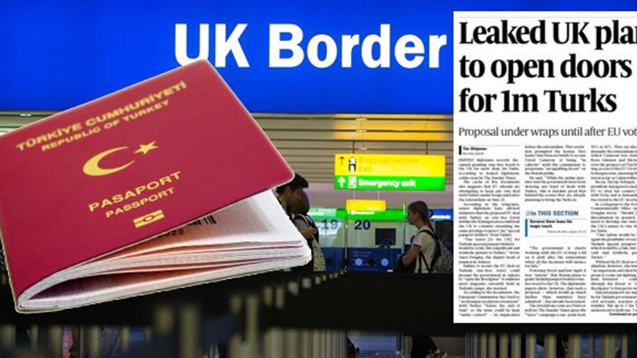 İngiltere'den, 1,5 milyon Türk'e vize muafiyeti!