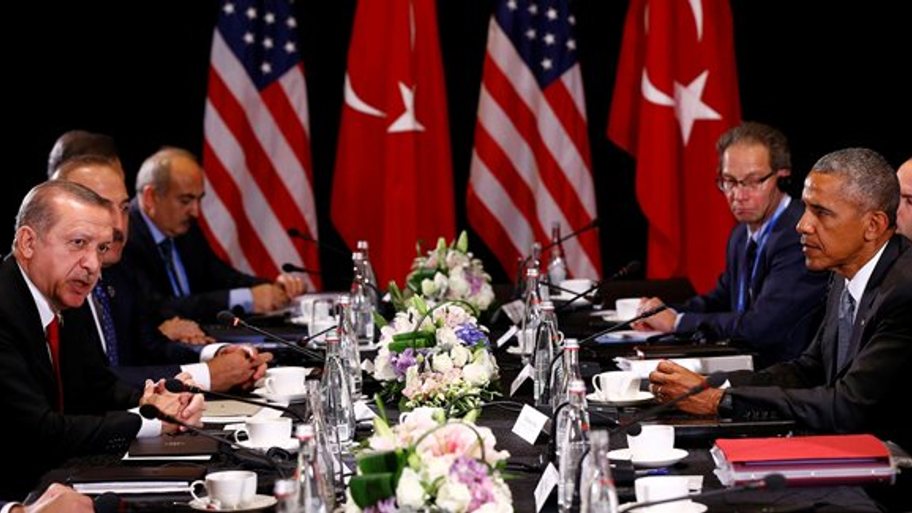Erdoğan'dan, Obama'ya 'terör koridoru' vurgusu