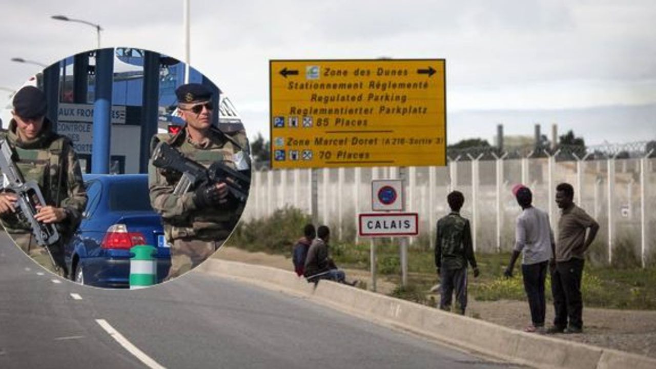 Mültecilere karşı 'Büyük Calais duvarı'