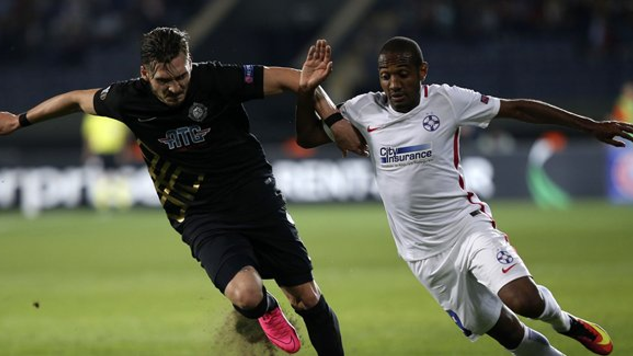 Osmanlıspor, Steaua Bükreş'i uğurladı
