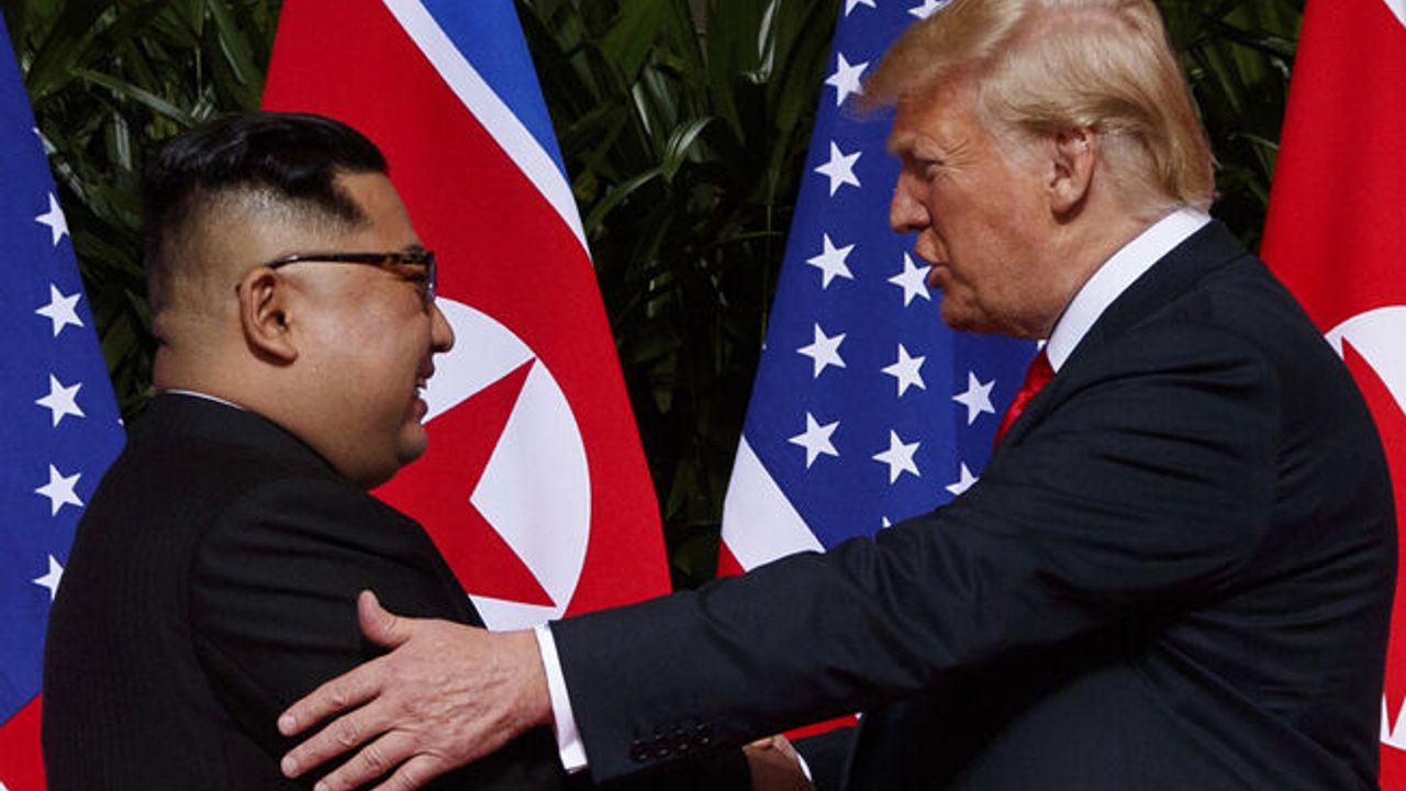 Trump'a göre Artık Kuzey Kore'den nükleer tehdit yok