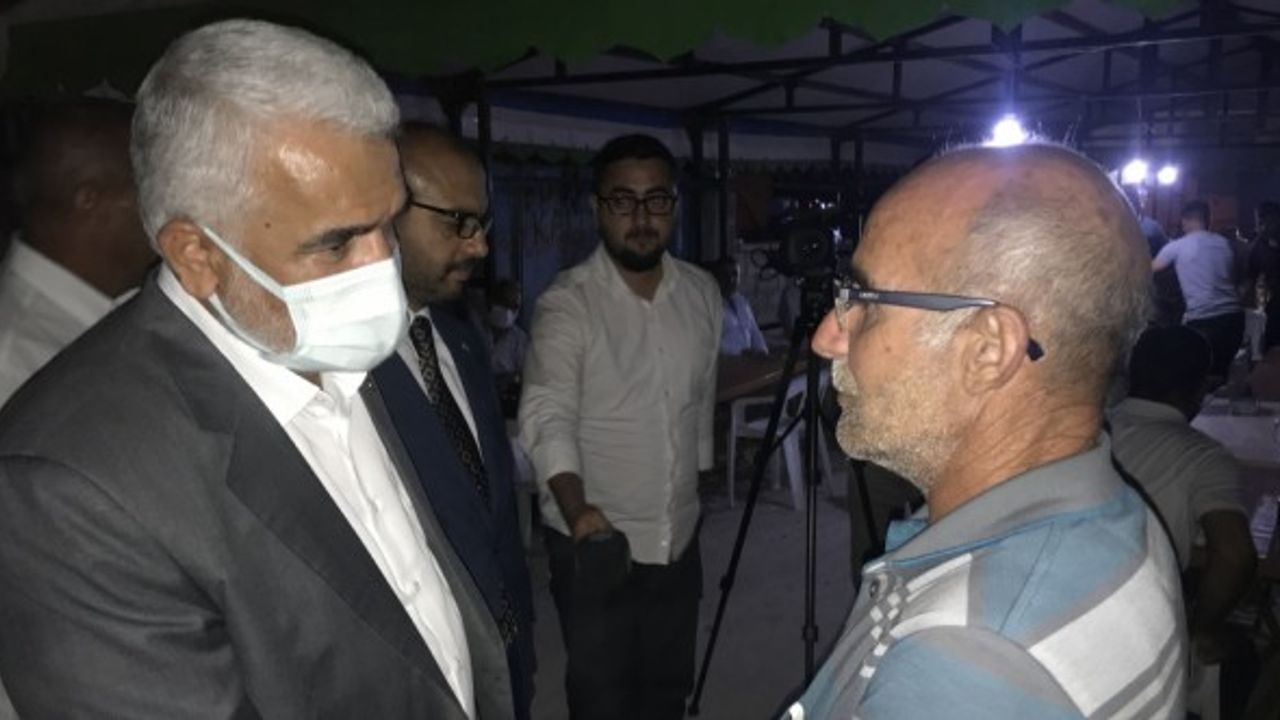 Davutoğlu, Konya'da taziye ziyaretinde bulundu