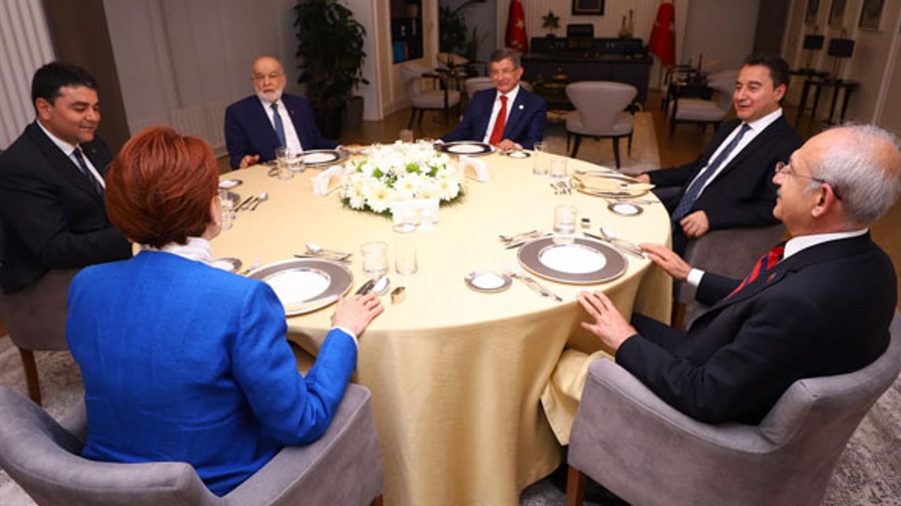 Altı muhalefet partisi genel başkanından ortak açıklama