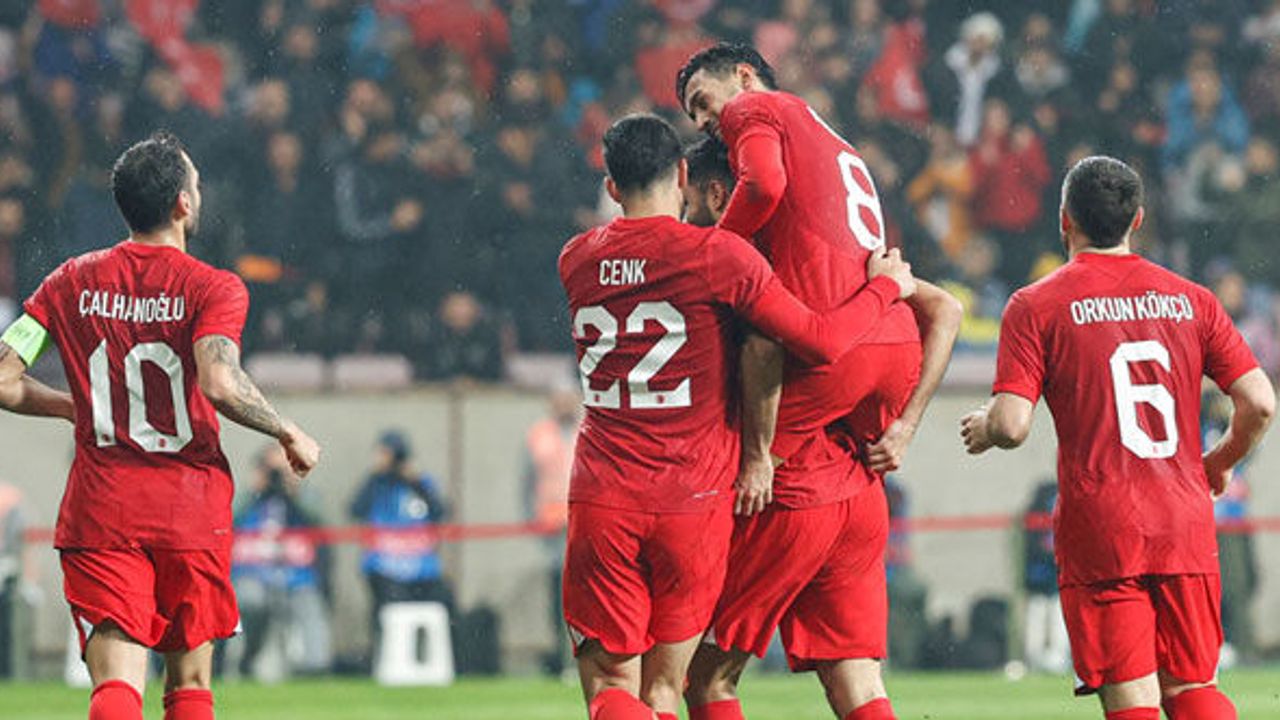 A Milliler İskoçya'yı ağırladı: 2-1 yendi