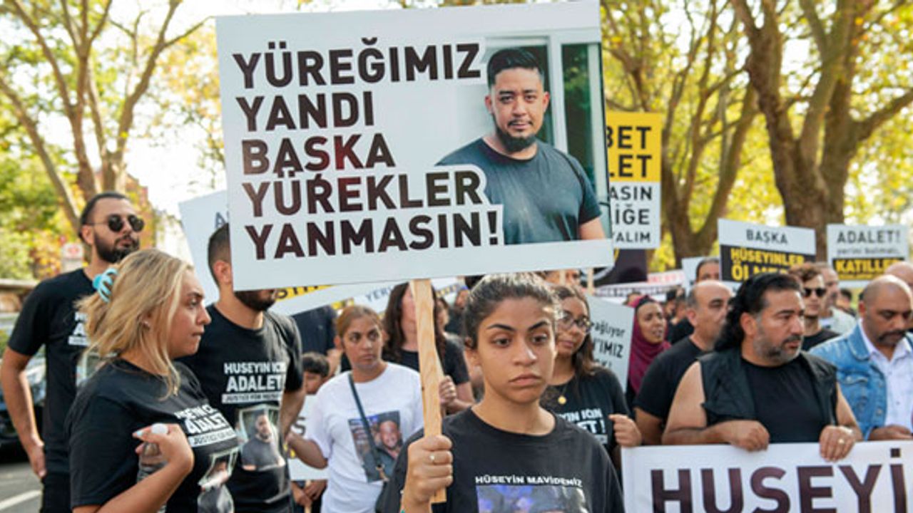 Hüseyin Mavideniz için Londra'da adalet yürüyüşü