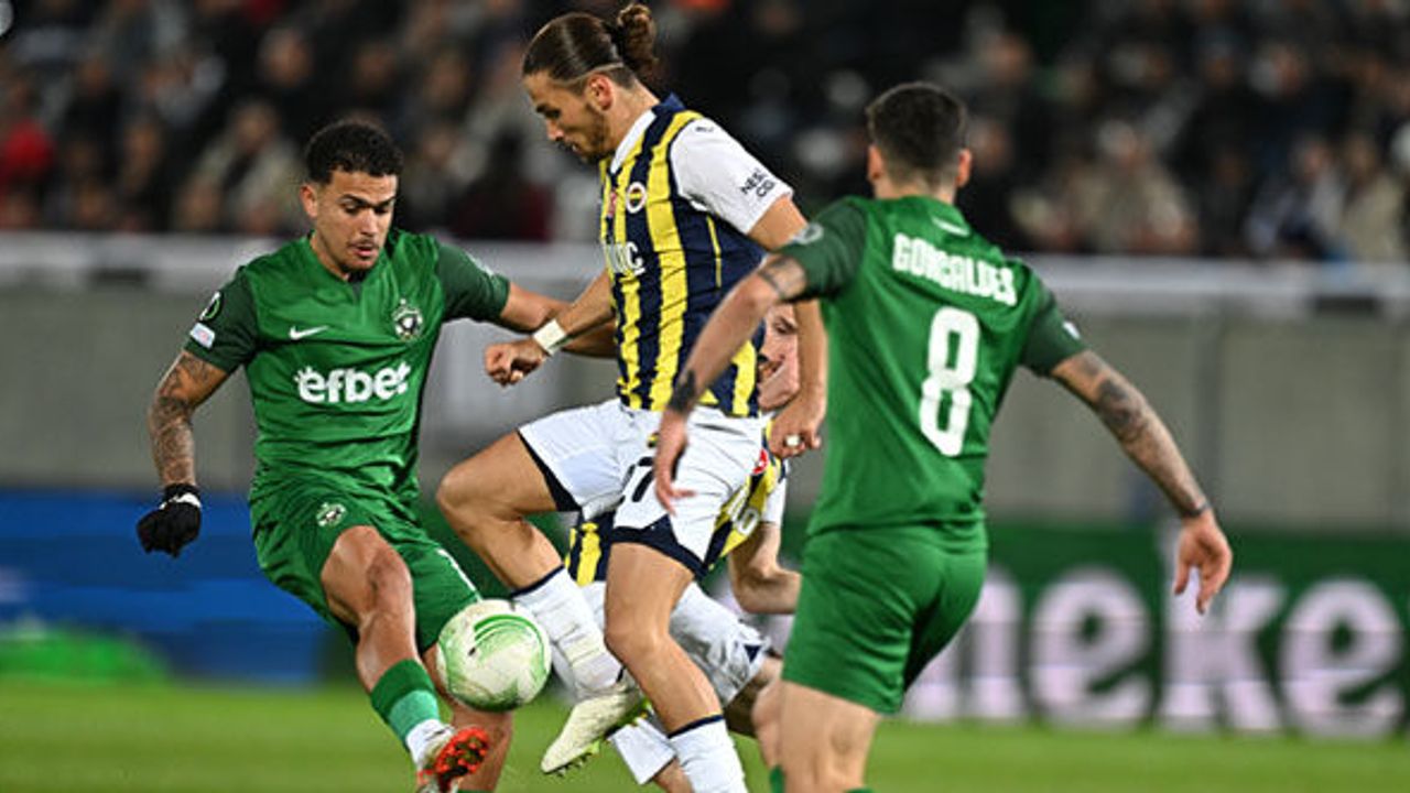 Fenerbahçe'nin Avrupa'daki galibiyet serisi de sona erdi