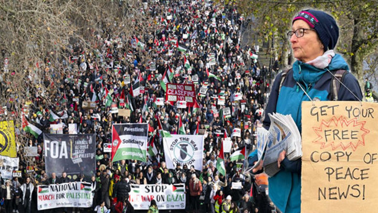 Londra, Filistin için yine sokaktaydı
