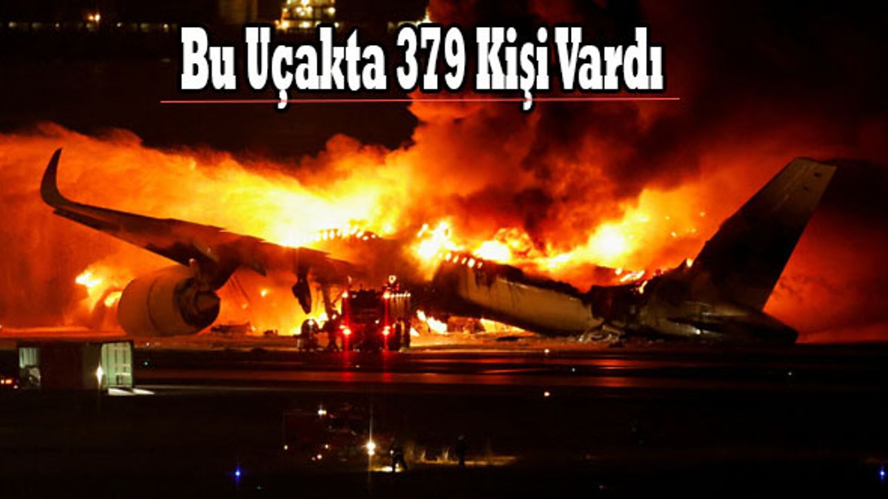 Alev topuna dönen Japon uçağında can pazarı