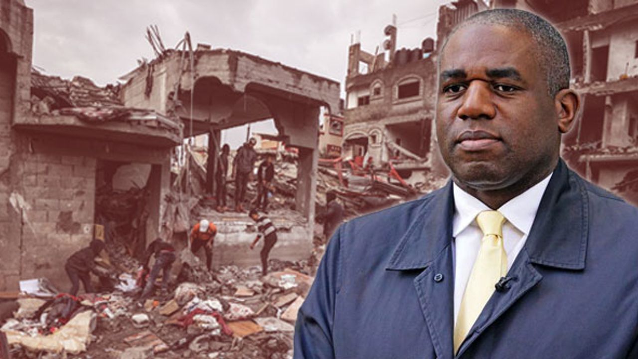 İngiltere Gölge Dışişleri Bakanı Lammy'den, Gazze'de ateşkes çağrısı