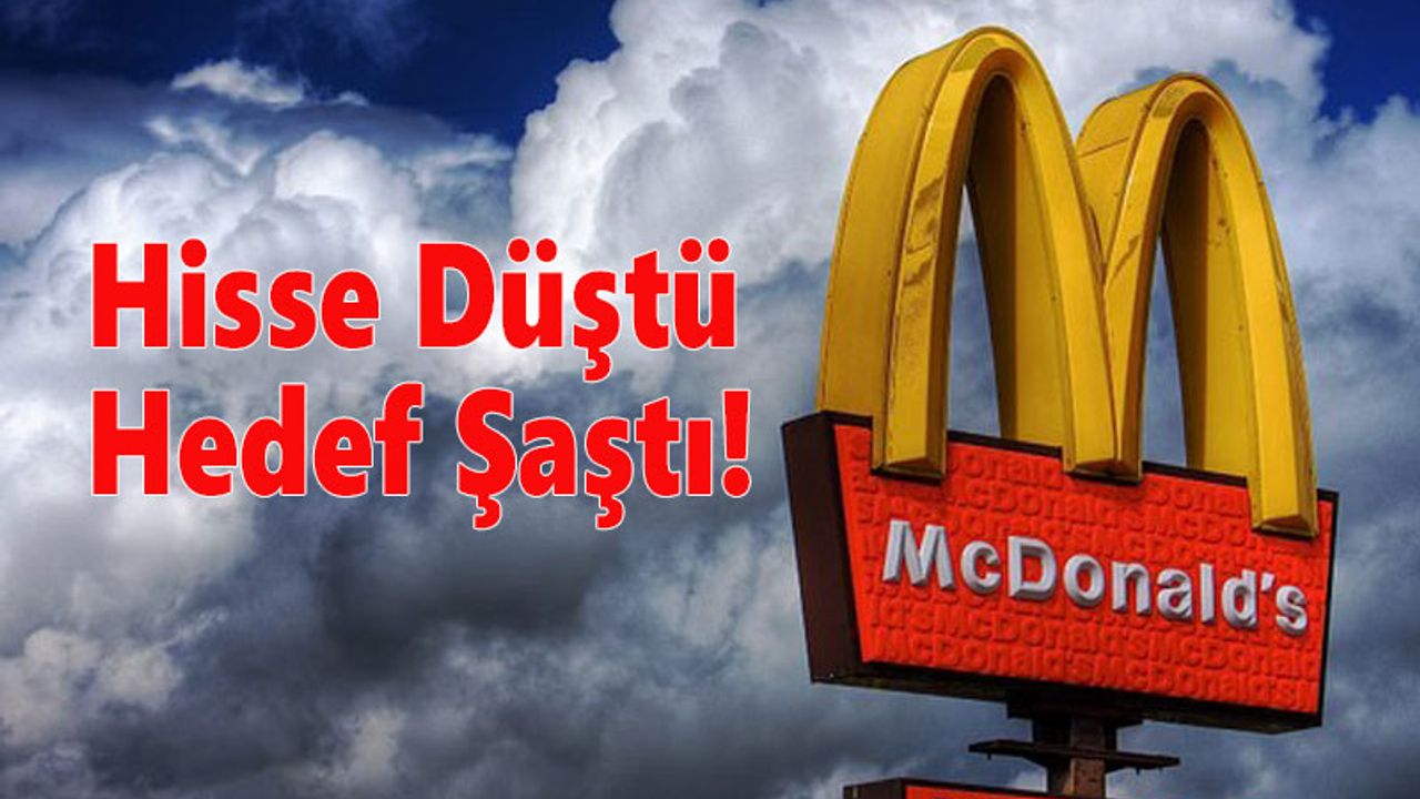 McDonalds İtiraf Etti: Gazze Boykotu Sonuç Verdi