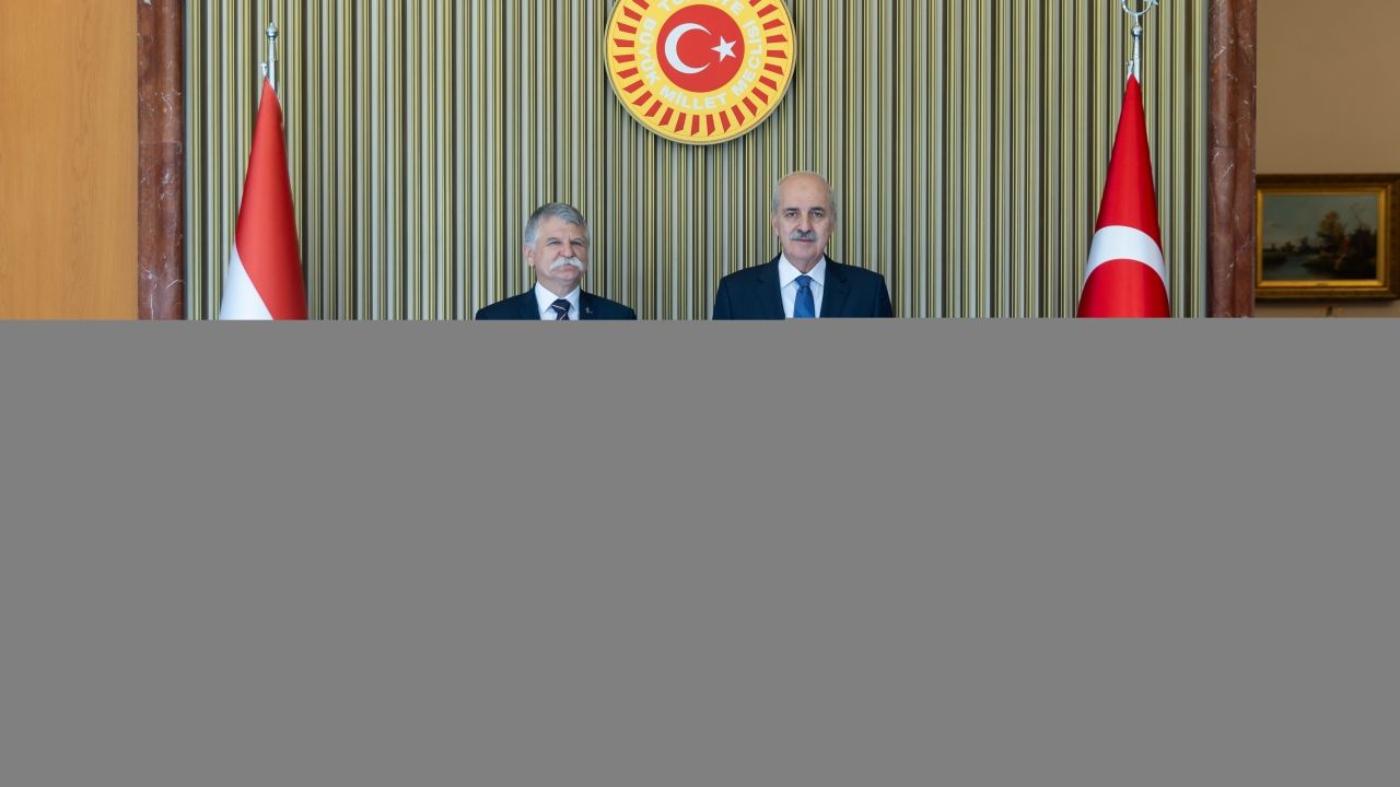 TBMM Başkanı Kurtulmuş, Meclis’te Macaristan Ulusal Meclis Başkanı Köver ile görüştü: