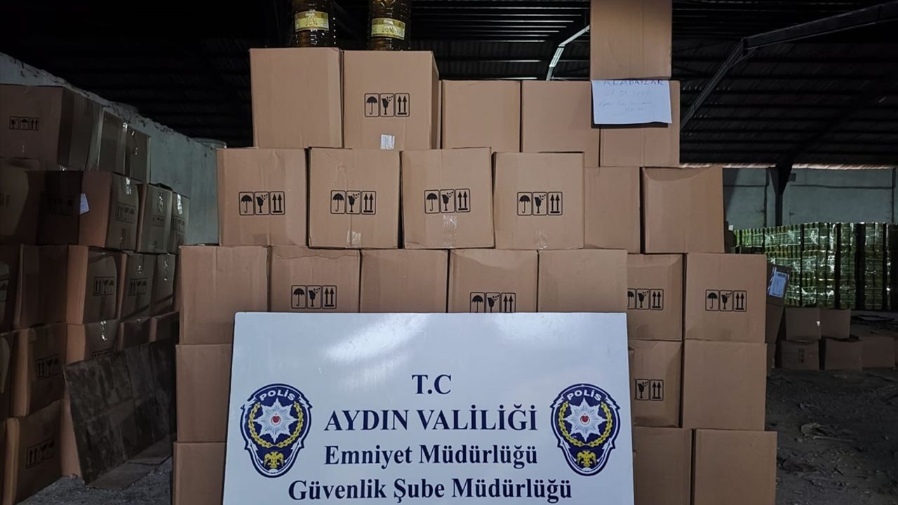 Aydın'da 2 bin 700 litre tağşişli yağ ele geçirildi