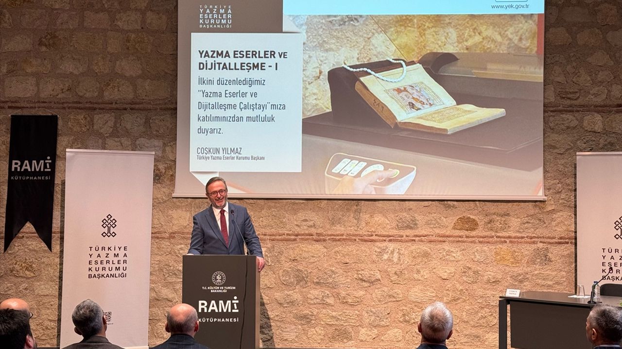 "Yazma Eserler ve Dijitalleşme Çalıştayı" Rami Kütüphanesi'nde başladı