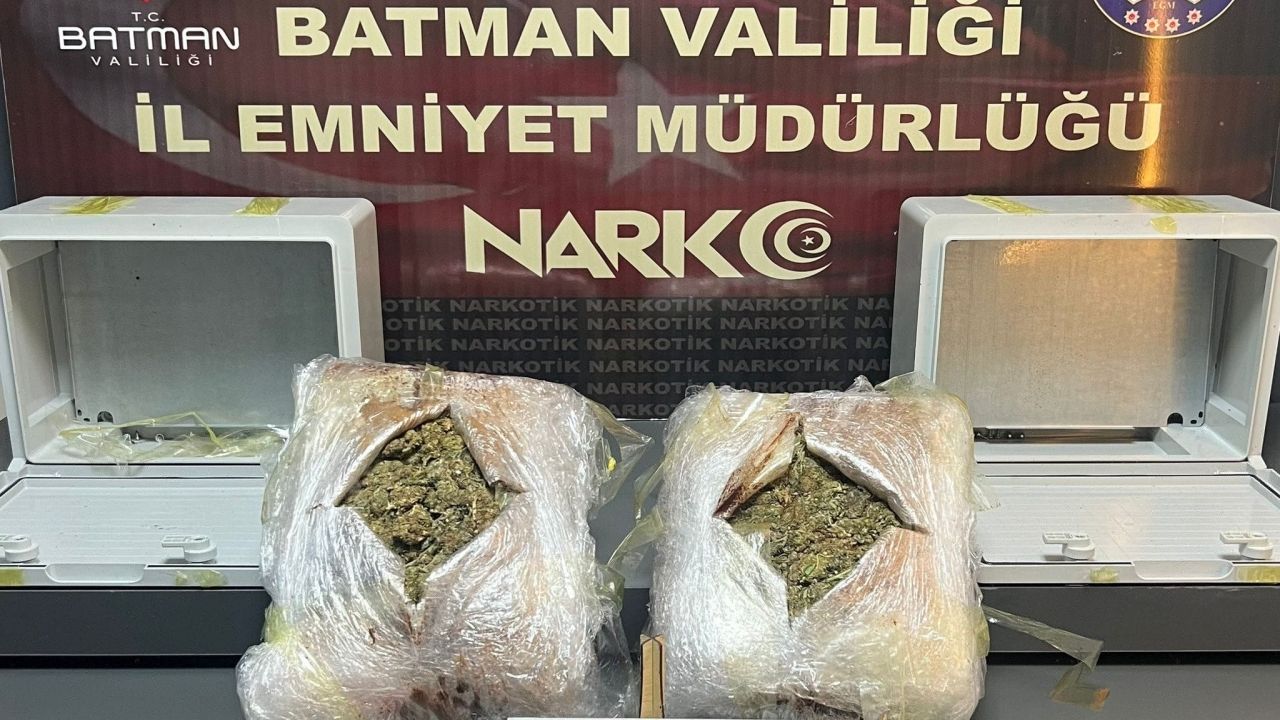 Batman'da uyuşturucu operasyonunda 4 şüpheli tutuklandı