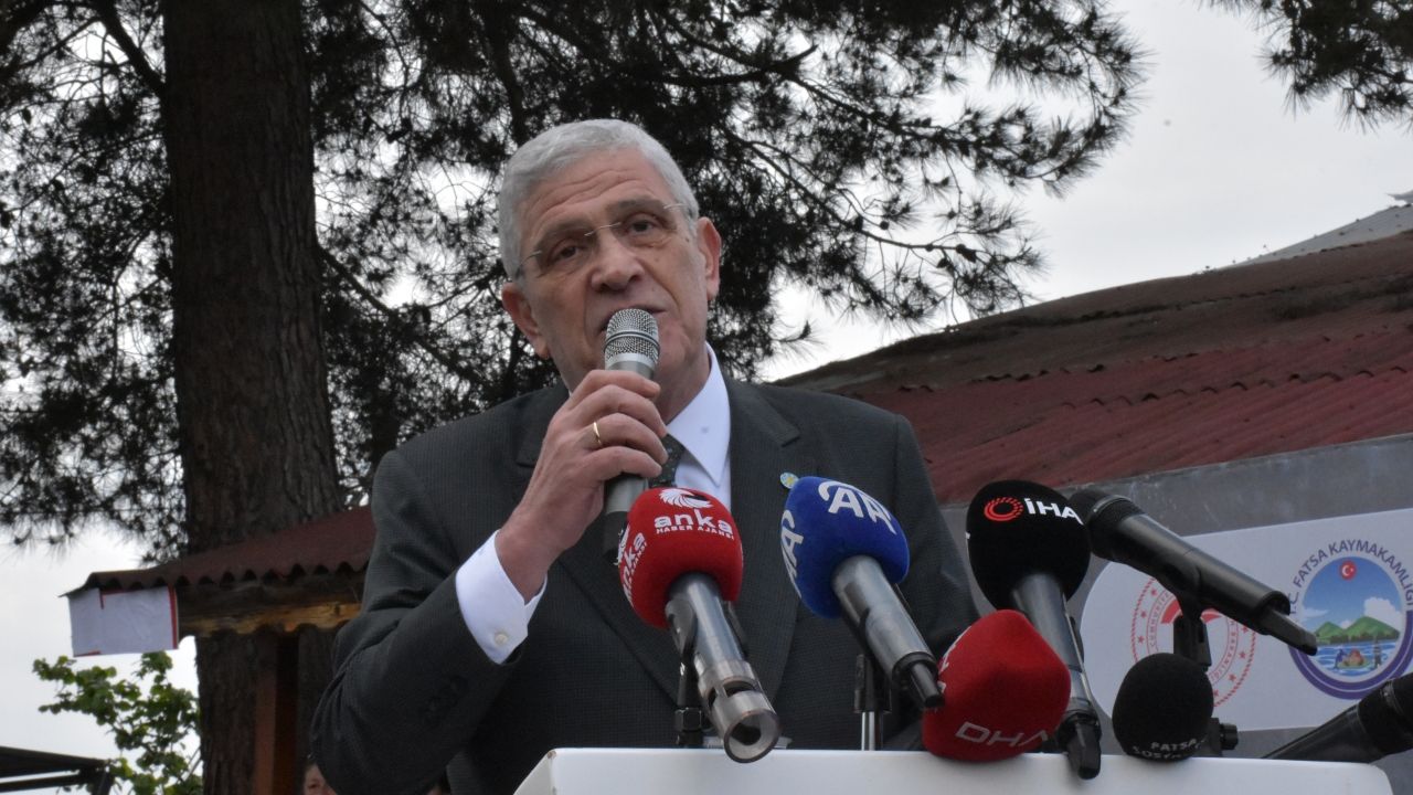 İYİ Parti Genel Başkanı Dervişoğlu, Ordu'da konuştu: