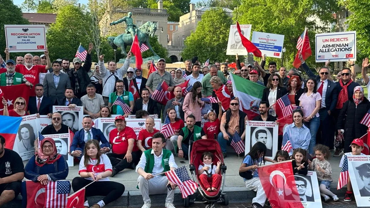 ABD'de Türklerden 'sözde soykırım' tepkisi