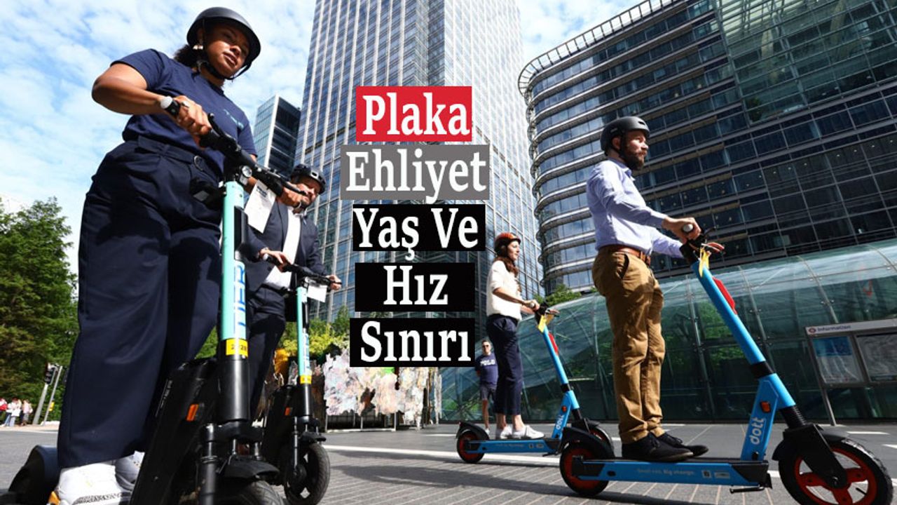 İngiltere’de Scooter kullanımına sert kurallar geliyor