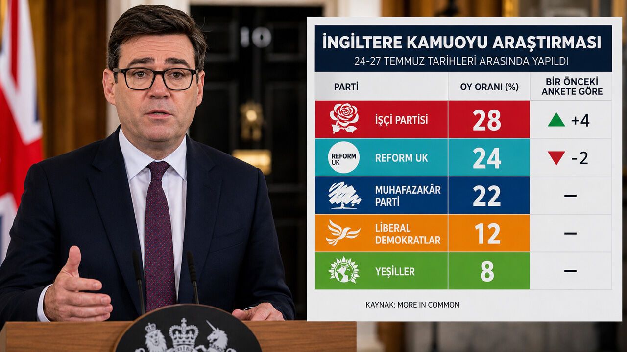 Son Yapılan Araştırmaya Göre, İşçi Partisi 16 Ay Sonra Zirvede