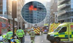 Londra kent merkezinde yangın paniği