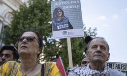 Londra'da, Şirin Ebu Akile'e adalet, İsrail'e protesto gösterisi