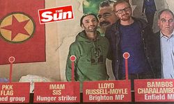 Sun gazetesi İngiliz vekillerin ‘PKK bayrağı’ altında görüntüsünü yayınladı