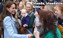 Kate Middleton'ın elini sıkıp protesto etti!