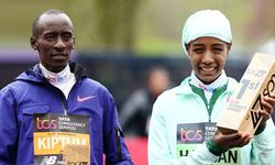 Londra Maratonu'nun galibi Kelvin Kiptum ve Sifan Hassan