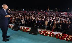Erdoğan, Cumhurbaşkanlığı Külliyesi'nde vatandaşlara hitap etti