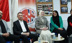 Fuat Oktay, Batı Londra Türk Gönüllüleri Derneğini ziyaret etti