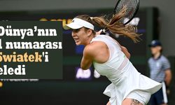 Wimbledon'da Elina Svitolina yarı finalde