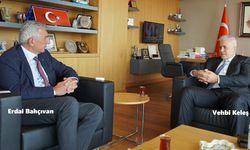 ATMB Başkanı Vehbi Keleş, İSO Başkanı Erdal Bahçıvan ile bir araya geldi