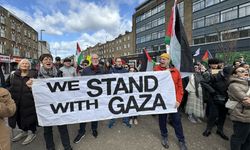 İngiltere, bugün de Gazze için ayaktaydı!