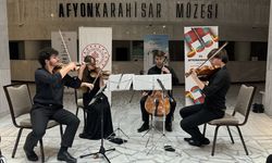23. Afyonkarahisar Klasik Müzik Festivali'nde "Suk Dörtlüsü Quartet" sahne aldı