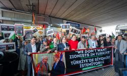 Almanya Cumhurbaşkanı Steinmeier, ülkesinin İsrail'e desteği nedeniyle Ankara'da protesto edildi
