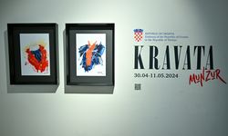 Ankara'da "Kravata" resim sergisi açıldı