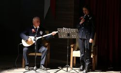 Ardahan'da Türk Polis Teşkilatının 179. yıl dönümünde polisler müzik dinletisi sundu