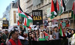 Avusturya’da İsrail protesto edildi