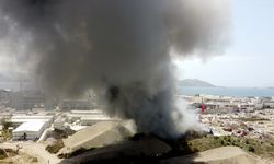 Fethiye'de işçilerin kaldığı konteynerlerde çıkan yangın söndürüldü