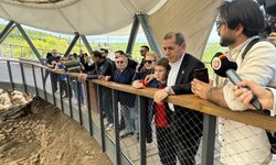 Galatasaray Başkanı Dursun Özbek, Göbeklitepe'yi ziyaret etti