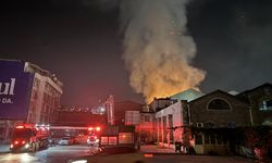 İzmir'de bir iş merkezinde çıkan yangın söndürüldü