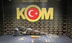 İzmir'de tarihi eser operasyonunda 1 şüpheli yakalandı