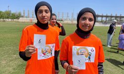 Kerküklü sporcular “Gazze çocukları için” koştu