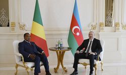 Cumhurbaşkanı Aliyev, Kongo Cumhurbaşkanı Nguesso'u ağırladı