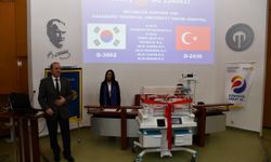 Kore'den Trabzon'daki hastaneye 6 kuvöz bağışlandı